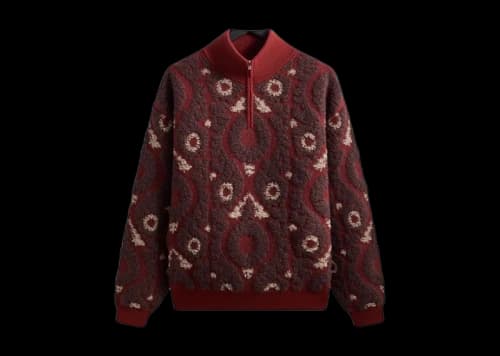 Kith Winter Vine Wyona Quarter Zip Rhone