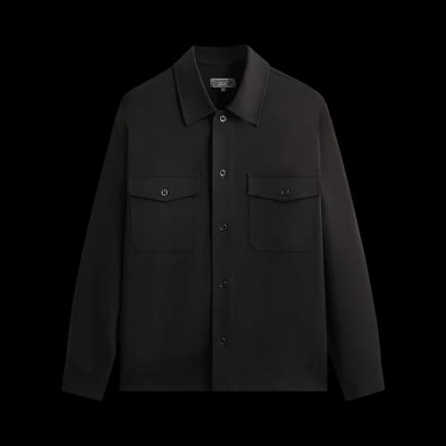 Kith Midweight Double Weave Ace Shirt 'Black'