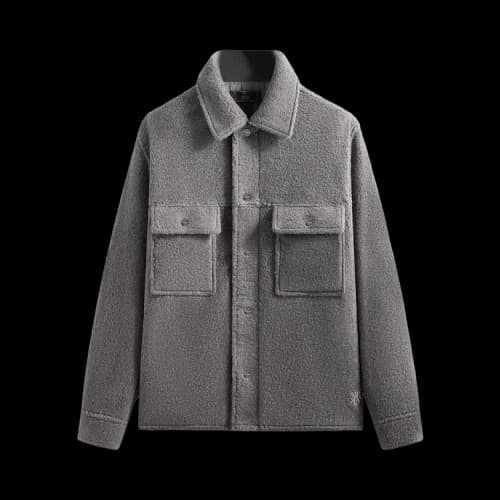 Kith Boucle Puffed Ace Shirt Jacket 'Reef'