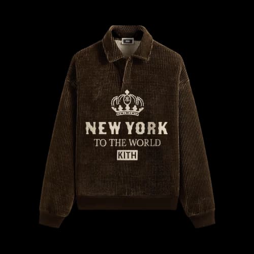 Kith Bonded Cord Boucle Nelson Rugby 'Derby'