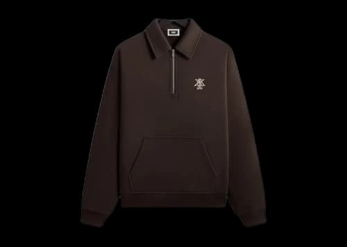 Kith Quarter Zip Popover Sweatshirt Kindling