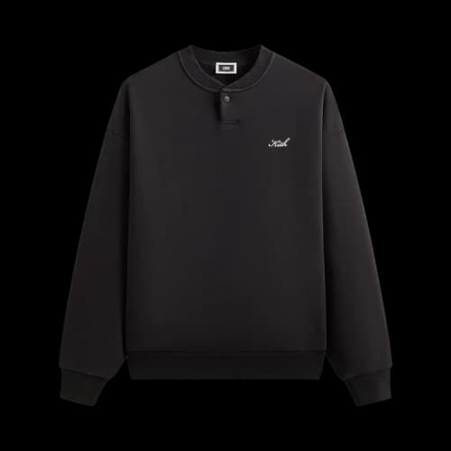 Kith Henley Nelson Pullover 'Black'