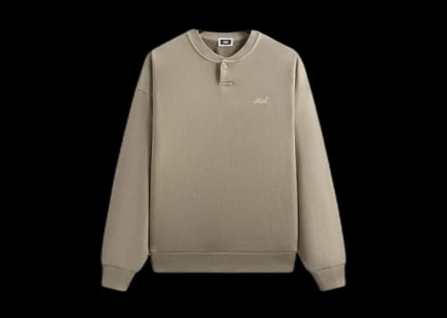 Kith Henley Nelson Pullover Black