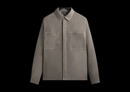 Kith Suede Ace Shirt Slight