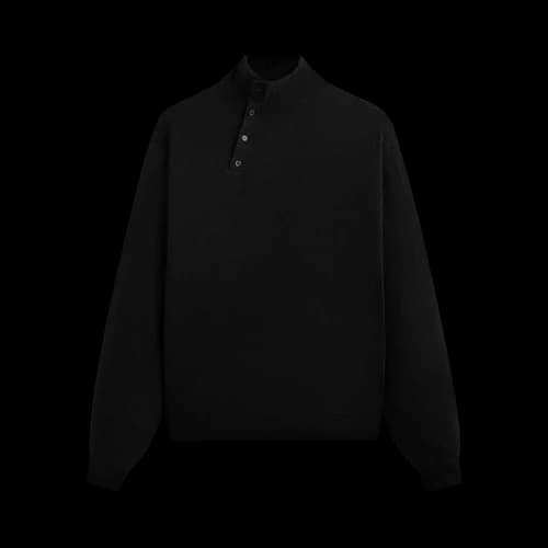 Kith &Kin Cashmere Cyrus Turtleneck 'Black'