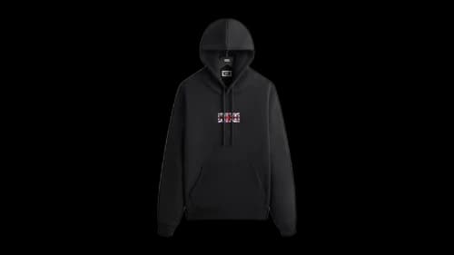Kith London Classic Logo Nelson Hoodie (SS26) Black