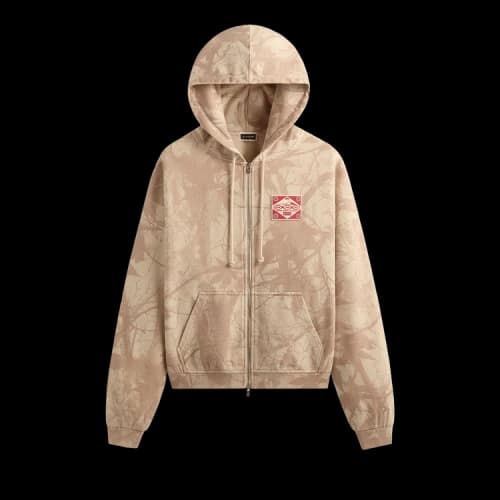 Kith For Columbia Camo Vintage Braxton Zip Up Hoodie 'Veil'