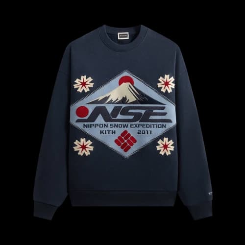 Kith For Columbia Patch Crewneck 'Nocturnal'