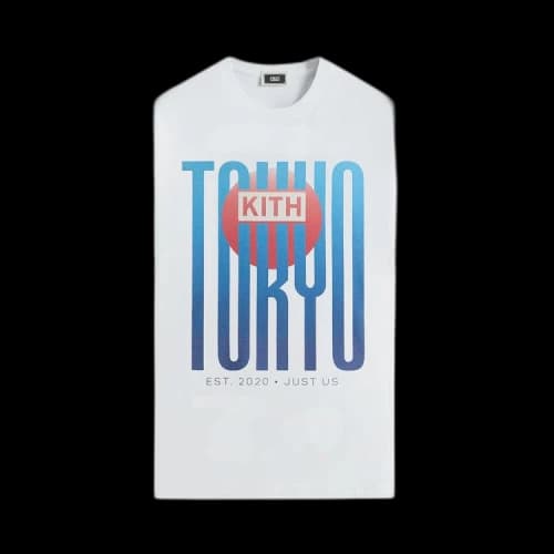 Kith Tokyo Classic Logo Vintage Tee 'White'