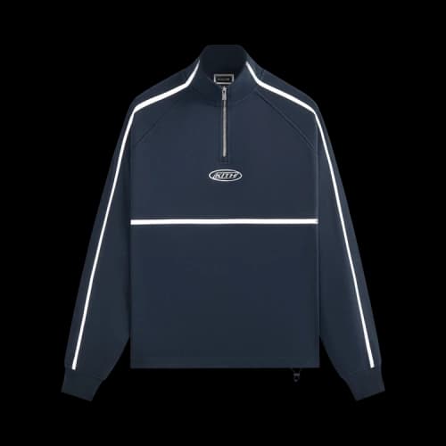 Kith For Columbia Reflective Funnel Neck Quarter Zip 'Nocturnal'