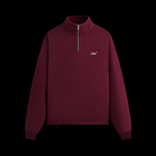 Kith Nelson Quarter Zip Pullover 'Magma'