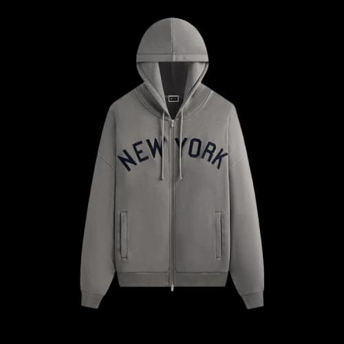 Kith For The New York Yankees Braxton Full Zip Hoodie 'Statue'