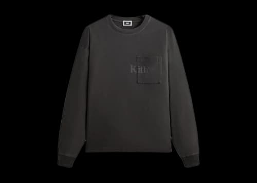 Kith Long Sleeve Quinn Tee Carbon