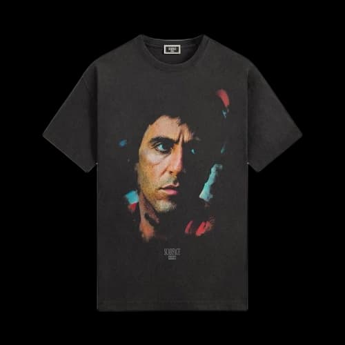 Kith For Scarface Tony Portrait Vintage Tee 'Black'