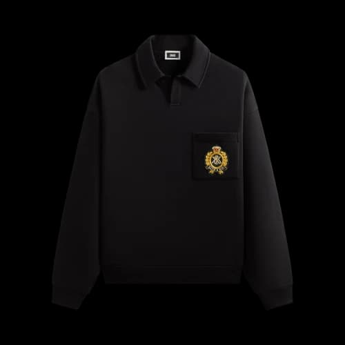 Kith Bullion Lauel Crest Nelson Pocket Rugby 'Black'