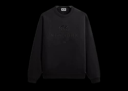Kith New York To The World Crown Crewneck Black