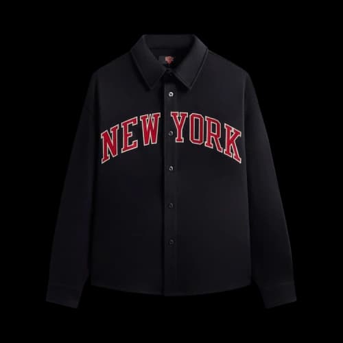 Kith x New York Knicks Felted Apollo Shirt Nocturnal