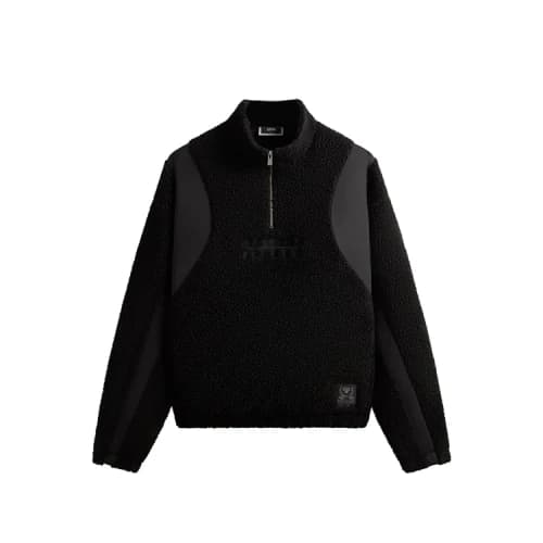 Kith For The New York Knicks New York Vintage Nelson Quarter Zip 'Black'