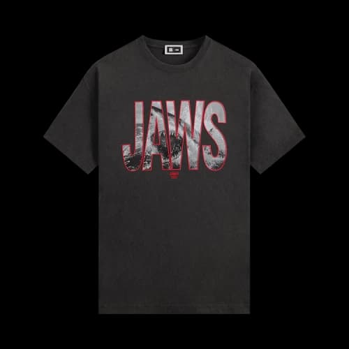 Kith For Jaws Shark Attack Vintage Tee 'Black'