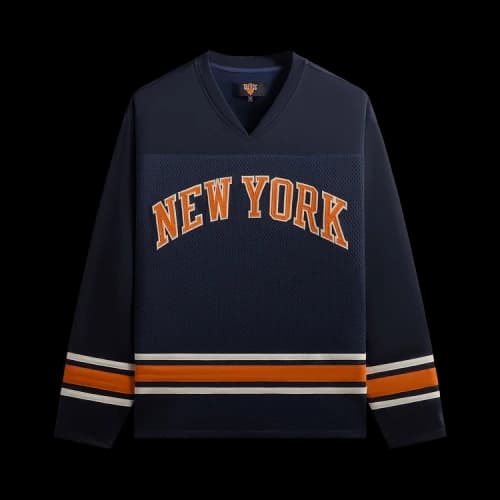 Kith For The New York Knicks Malik Long-Sleeve 'Nocturnal'