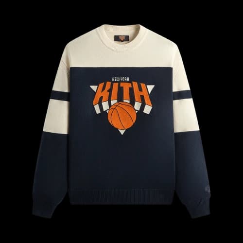 Kith For The New York Knicks Logo Crewneck Sweater 'Nocturnal'