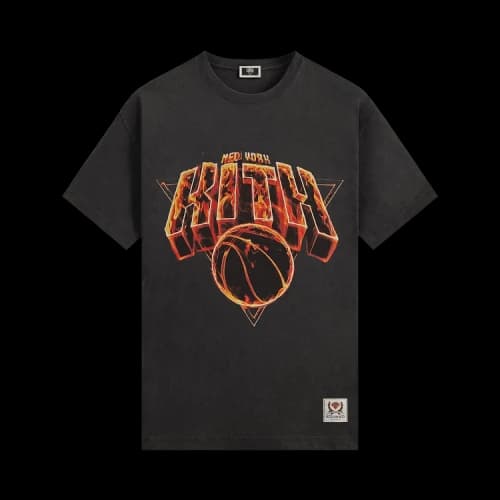 Kith For The New York Knicks Fire Vintage Jones Tee 'Black'