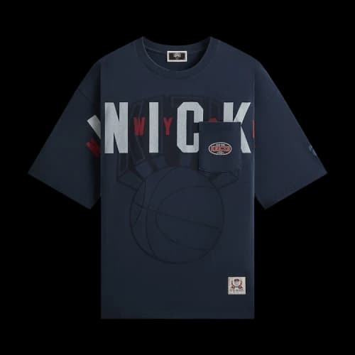 Kith For The New York Knicks Pocket Vintage Jones Tee 'Nocturnal'