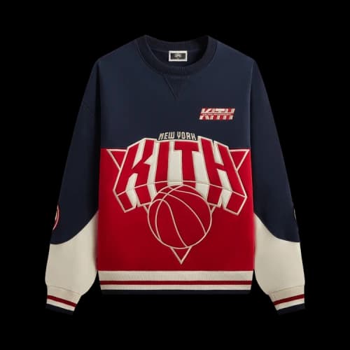 Kith For The New York Knicks Multicolor Vintage Crewneck 'Nocturnal'