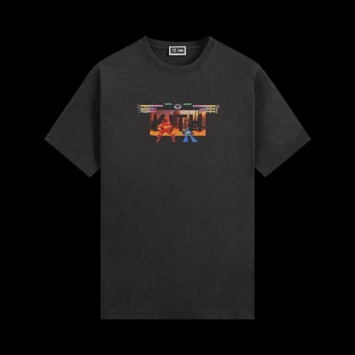 Kith x Marvel vs. Capcom Desert Vintage Tee 'Black'