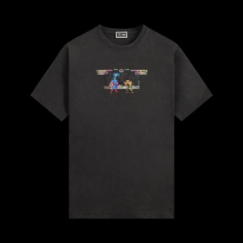 Kith x Marvel vs. Capcom Industrial Vintage Tee 'Black'