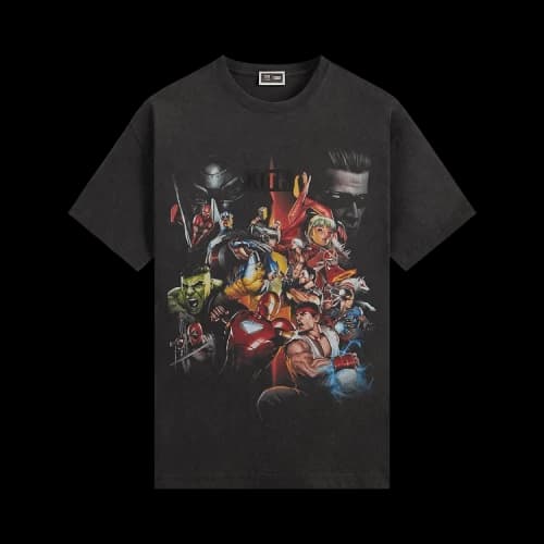 Kith x Marvel vs. Capcom Ultimate Vintage Tee 'Black'