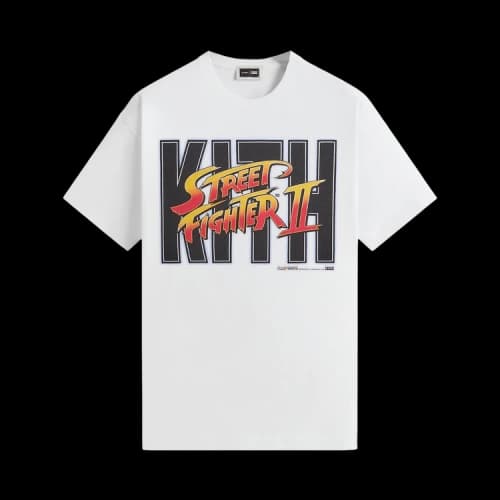 Kith x Capcom Street Fighter Ultra Vintage Tee 'White'