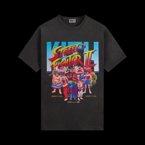 Kith x Capcom Super Street Fighter Vintage Tee 'Black'