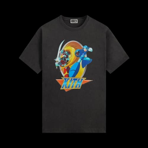 Kith x Capcom Mega Man Vintage Tee 'Black'