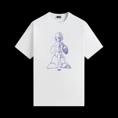 Kith x Capcom Mega Man Sketch Vintage Tee 'White'