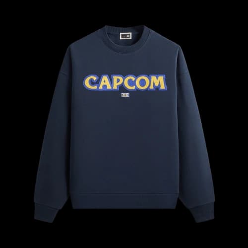 Kith x Capcom Vintage Nelson Crewneck 'Nocturnal'