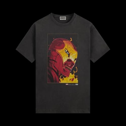 Kith x Marvel Red Hulk Vintage Tee 'Black'