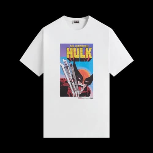 Kith x Marvel Hulk Vintage Tee 'White'
