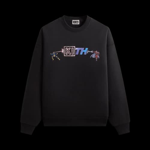 Kith x Marvel Clash Vintage Nelson Crewneck 'Black'