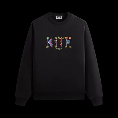 Kith For Nanzuka Gallery Tanaami Nelson Crewneck 'Black'