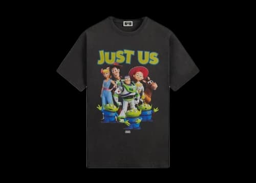 Kith x Disney Pixar Just Us Toy Story Vintage Tee Black