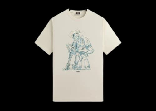 Kith x Disney Pixar Toy Story Sketch Vintage Tee Sandrift