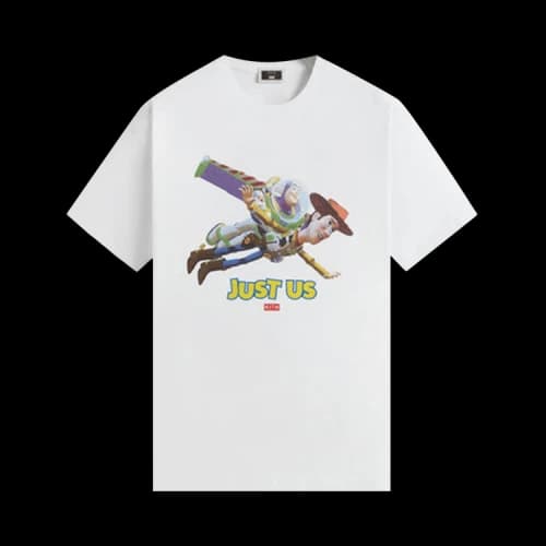 Kith x Disney For Pixar Just Us Flying Vintage Tee 'White'