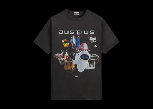 Kith x Disney Pixar Wall-E Just Us Vintage Tee Black