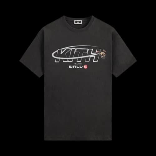 Kith x Disney For Pixar Wall-E Orbit Vintage Tee 'Black'