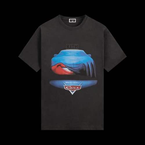 Kith x Disney For Pixar Cars Poster Vintage Tee 'Black'