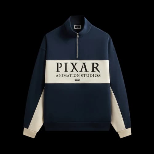 Kith x Disney For Pixar Animation Nelson Quarter Zip 'Nocturnal'
