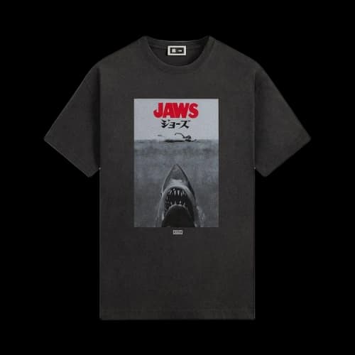 Kith For Jaws Japanese Poster Vintage Tee 'Black'