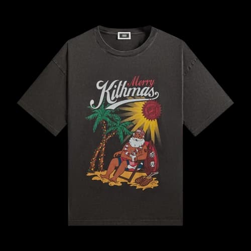 Kith Kithmas Vacation Jones Vintage Tee 'Black'