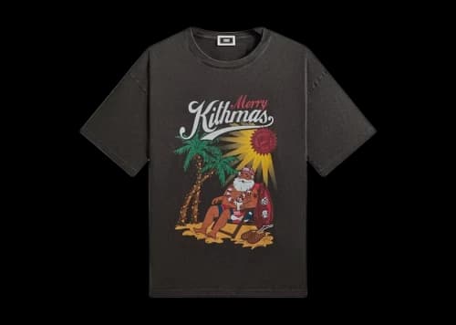 Kith Kithmas Vacation Jones Vintage Tee Black